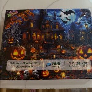 Halloween Haunted House Jigsaw Puzzle - 500 Pieces